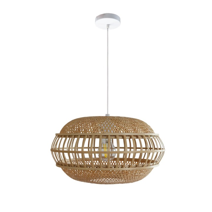Suspension Kailo en bambou naturel Ø36 cm