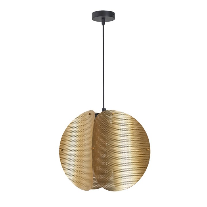 Suspension Jafi en métal doré Ø38 cm