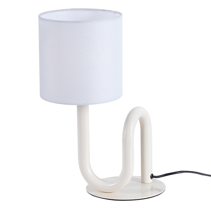Lampe à poser Wama en métal Ø15 cm