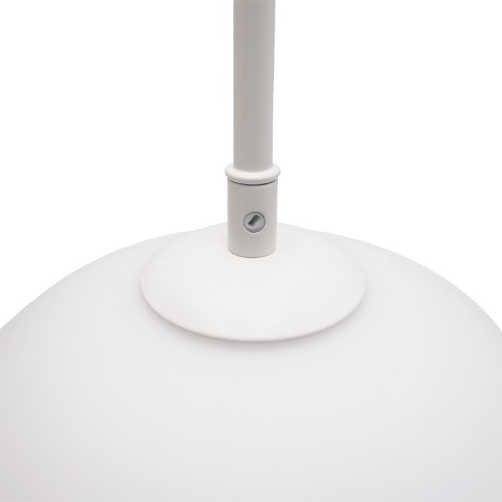 Suspension Jelife métal et verre Ø23 cm