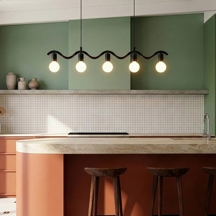 Suspension Wama en métal