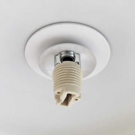 Detail of Applique murale Yori en métal et verre rouge et vert Ø25 cm