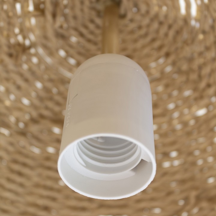 Suspension Inana corde naturelle Ø38 cm