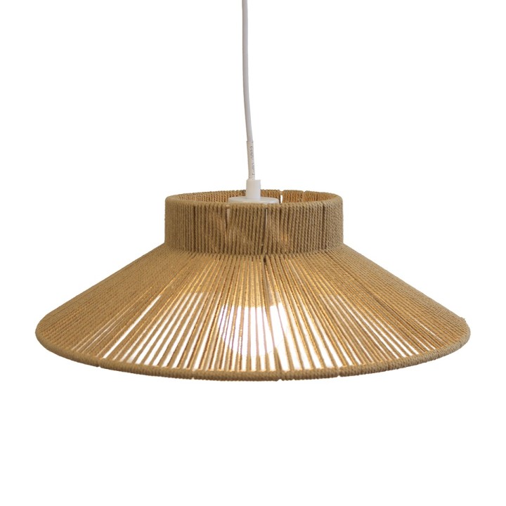 Suspension Nonga corde naturelle Ø38 cm