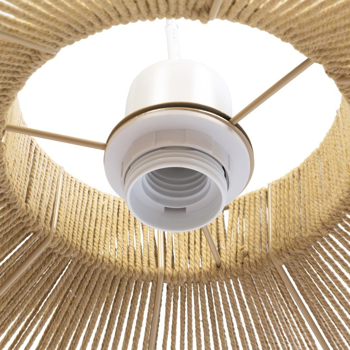 Suspension Nonga corde naturelle Ø38 cm