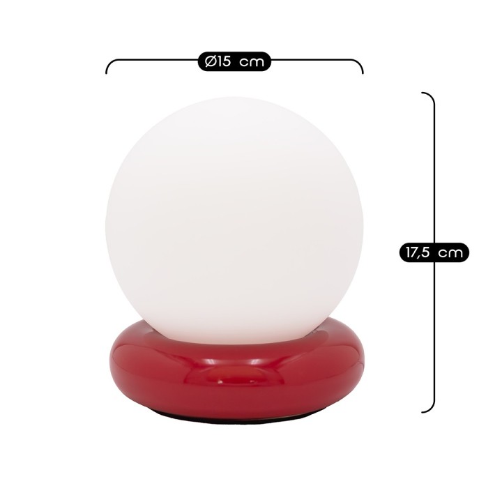 Lampe à poser Dono en céramique