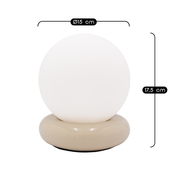 Lampe à poser Dono en céramique