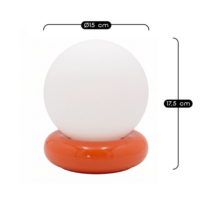 Lampe à poser Dono en céramique