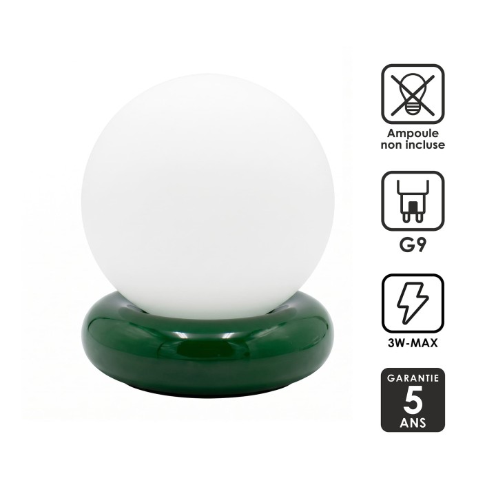 Lampe à poser Dono en céramique