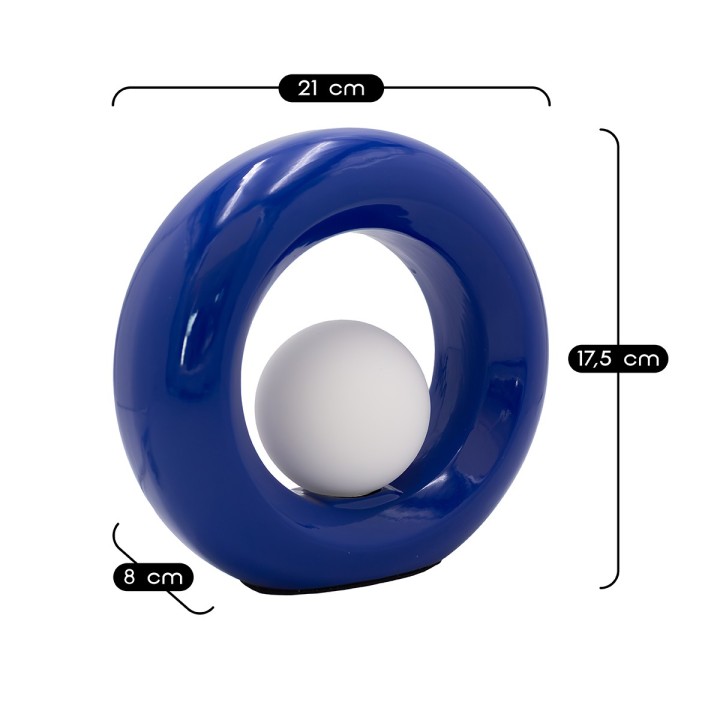 Lampe à poser Pupo en céramique