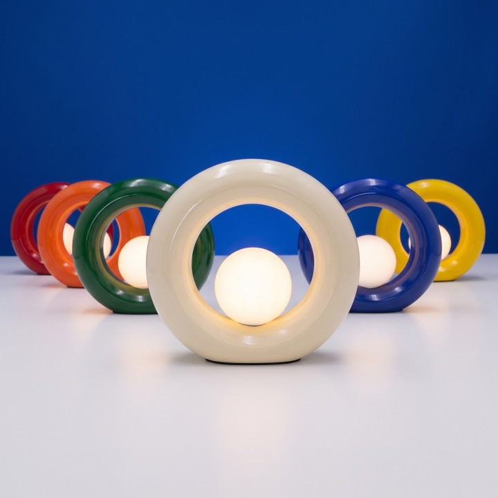 Lampe à poser Pupo en céramique