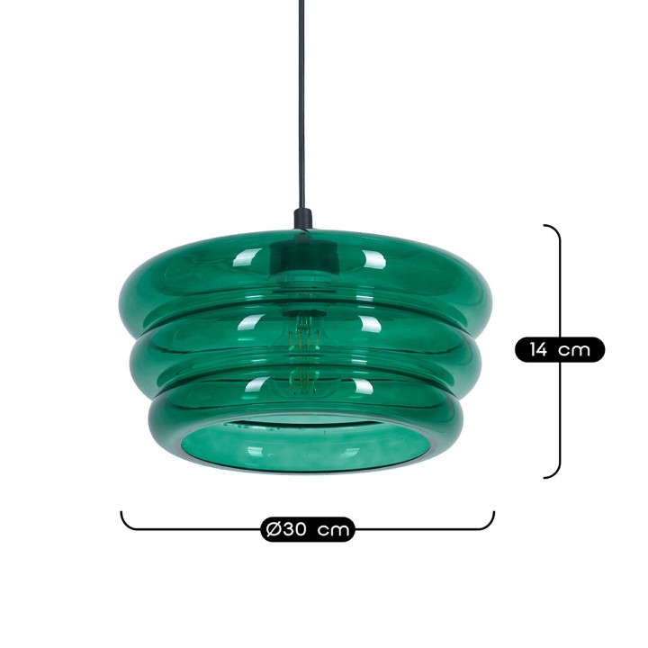 Suspension Eiko en verre