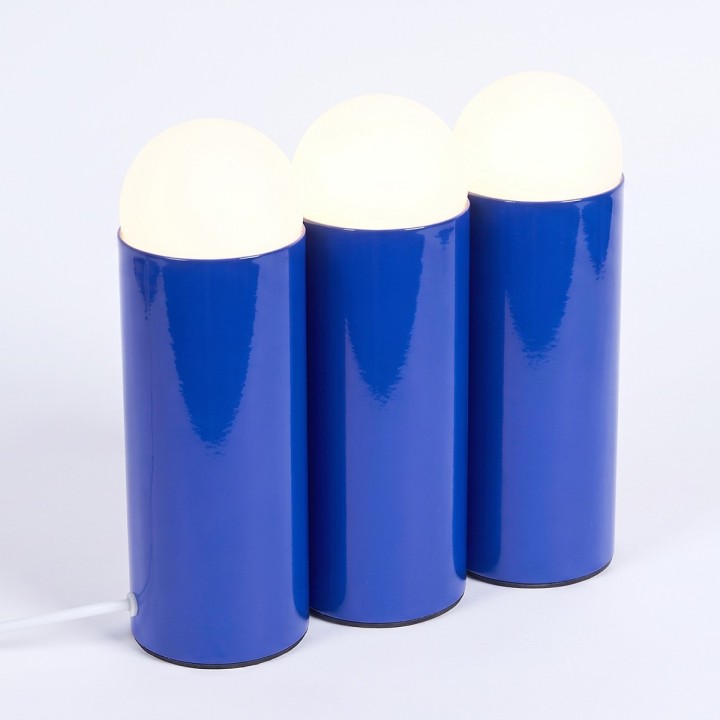 Lampe à poser Loozi 3 ampoules en métal