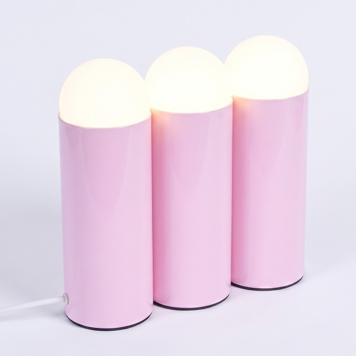 Lampe à poser Loozi 3 ampoules en métal