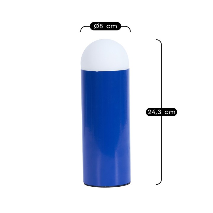 Lampe à poser Loozi en métal