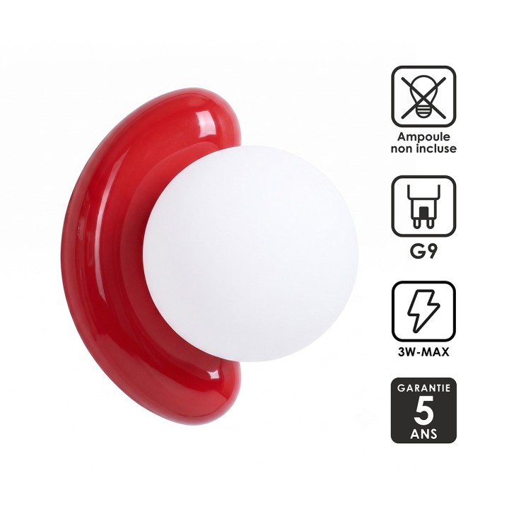 Applique murale Ban en céramique