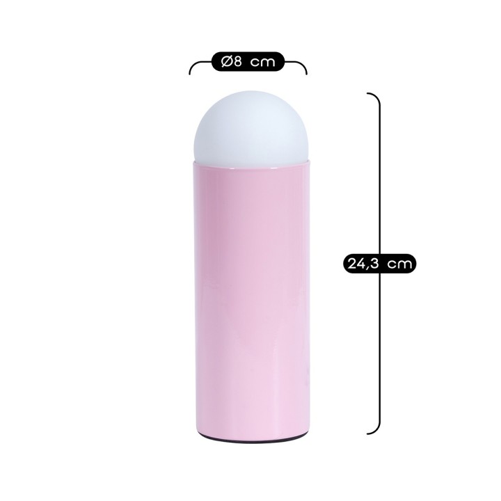 Lampe à poser Loozi en métal
