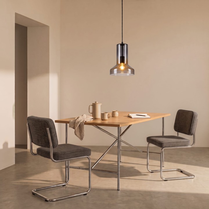 Suspension Kimi en verre transparent