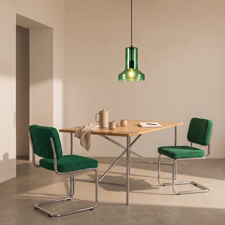 Suspension Kimi en verre transparent