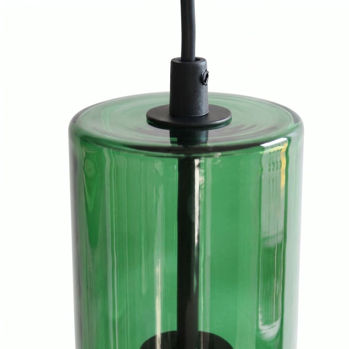 Suspension Kimi en verre transparent